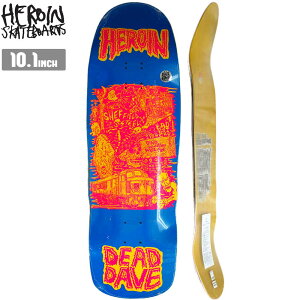 �X�P�{�[ �f�b�L HEROIN �w���C�� DEAD.D ALLEGORY OF FEAR 10.1 �X�P�[�g�{�[�h �� �X�g���[�g SKATE DECK �X�P�[�g �{�[�h ���S�� [inch:10.1]