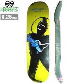 スケボー デッキ KROOKED クルキッド Sam 'Blue Bird' スケートボード 板 ストリート SKATE DECK スケート ボード 初心者 [inch:8.25]