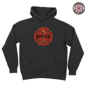 スケボー メンズ Tシャツ INDEPENDENT インディペンデント COIL PULLOVER HOODED MIDWEIGHT SWEATSHIRT スケートボード メンズ SKATE あす楽 公式 正規店 コンビニ受取り可能