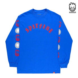 スケボー メンズ Tシャツ SPITFIRE スピットファイア OLD E COMBO LONGSLEEVE T-Shirt スケートボード メンズ SKATE あす楽 公式 正規店