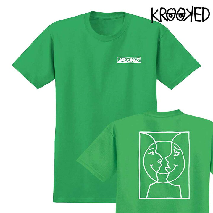 楽天市場】スケボー メンズ Tシャツ KROOKED クルキッド MOONSMILE RAW 