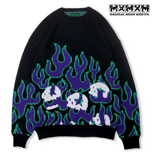 �X�P�{�[ �����Y �j�b�g ���� MAGICAL MOSH MISFITS �}�W�J�����b�V���~�X�t�B�b�c FIRE SWEATER �yM2055�z�u�����h �X�P�[�g�{�[�h SKATE �����y ���� ���K�X