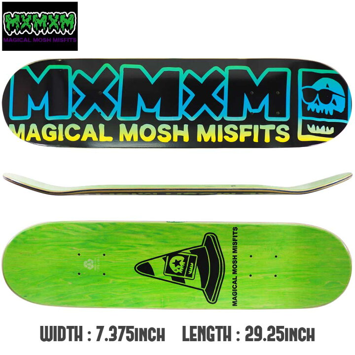 楽天市場】【デッキテーププレゼント】 スケボー デッキ MAGICAL MOSH 
