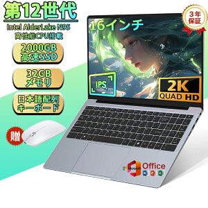 [ST|[g 3Nۏ] m[gp\R Officet 12Ce 2025Nf Vi p\R 𑜓xIPSt 2K 2.5K intel CPU 32GB SSD p\R { WebJ ^ypc Laptop {
