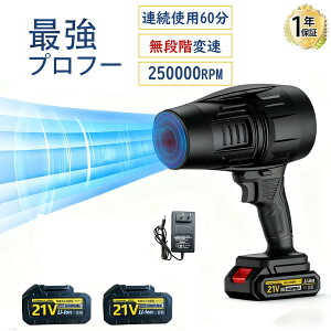 【大人気】ブロワー 洗車 充電式ブロワー 強力 ジェットドライブロワー 電動 エアダスター コードレス ブロアー 小型 軽量 電気エアダスター ターボジェットファン 120m/s 250000rpm 高速回転 21V