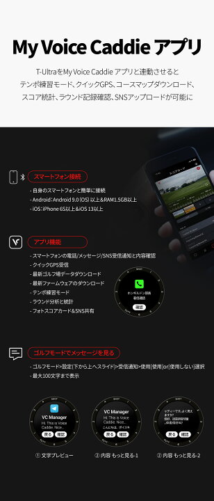 楽天市場】当日出荷【ポイント10倍】 ボイスキャディ T-Ultra GPS  