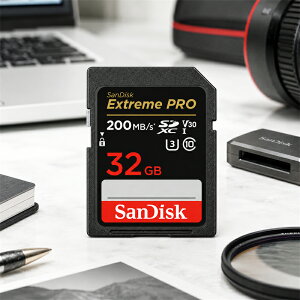 Extreme PRO UHS-I U3 64GB SDXC�J�[�h SDSDXXD-64G-GN4IN �C�O���p�b�P�[�W�@UHS�X�s�[�h�N���X3 4K�Ή�SD�J�[�h