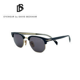 デビッドベッカム Eyewear by DavidBeckham DB1002/S 2M2IR サングラス UV カット 紫外線 対策 UV400 フルリム コンビフレーム クラシック ビンテージ 夏 オールシーズン メタルフレーム かっこいい ダブルブリッジ