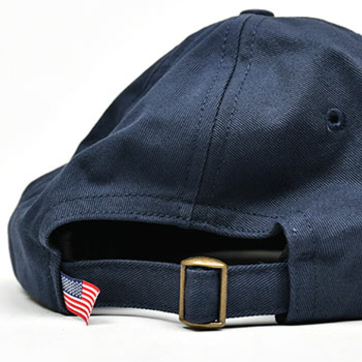 楽天市場 メール便送料無料 クーパーズタウン ボール キャップ ソリッド ブラック ネイビー アメリカ製 Cooperstown Ball Cap Solid Voks