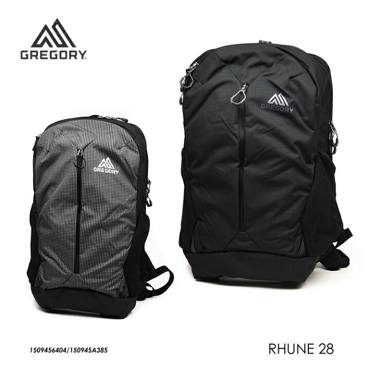 楽天市場】グレゴリー バックパック ルーヌ28 黒 GREGORY RHUNE28 