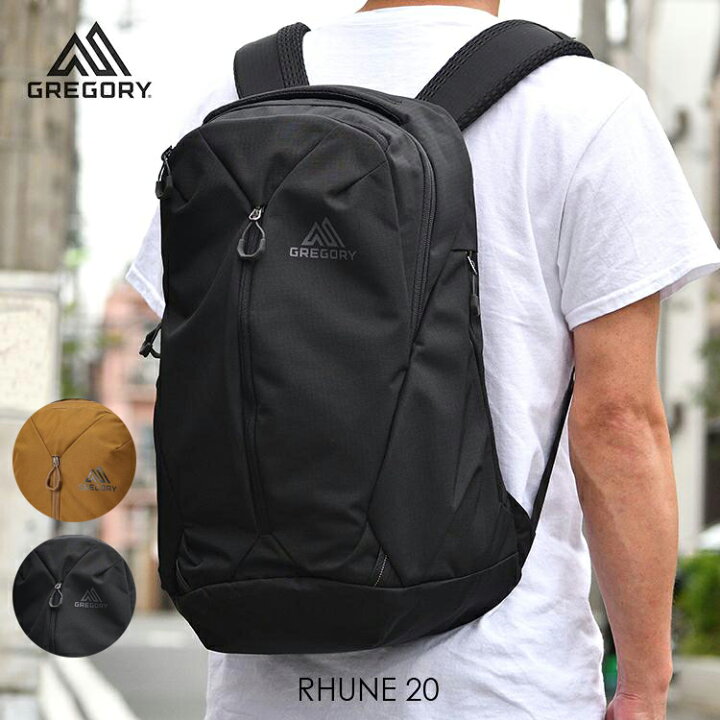 楽天市場】グレゴリー バックパック ルーヌ20 黒 20L GREGORY RHUNE20  