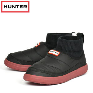 n^[ fB[X C/AEg jbeBh Jt Xbp\ u[c ubN / h[~[[Y HUNTER W IN/OUT PUFFER KNITTED CUFF BOOT  EB^[u[c WFS2265REN BAR