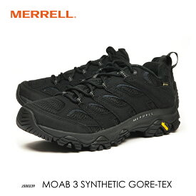 メレル　モアブ 3 シンセティック ゴアテックス ブラック　MERRELL MOAB 3 SYNTHETIC GORE-TEX　J500239　登山　富士山　野外フェス