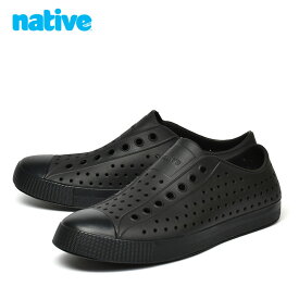 ネイティブシューズ ジェファーソン クロッグ メンズ レディース EVA サンダル スリッポン ブラック Native Shoes Jefferson Solids BLACK/BLACK 11111500-1001