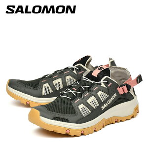 T ebNAtBrA EH[^[V[Y T_ fB[X SALOMON TECHAMPHIBIAN 5 Peat/Rainy Day/Hyma Pink L47750800