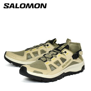 �T������ �e�b�N�A���t�B�r�A�� �E�H�[�^�[�V���[�Y �T���_�� �����Y SALOMON TECHAMPHIBIAN 5 Eucalyptus/Aloe/Cyber Yellow L49104300