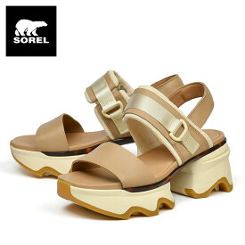 ソレル キネティックインパクトスリングバックヒールサンダル レディース SOREL KINETIC IMPACT SLINGBACK HEEL SANDAL NL4951 247 Honest Beige