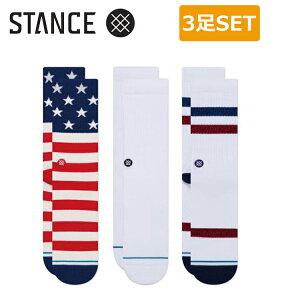 ���[���� �X�^���X �\�b�N�X 3���p�b�N �����Y STANCE TTHE AMERICANA 3 PACK �I�V���� �v���[���g�ɍœK A556A21TA3#MUL