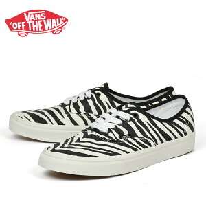 �o���Y �I�[�Z���e�B�b�N �[�u�� VANS Authentic ANIMALIER ZEBRA VN000D7YZBR