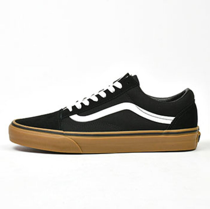楽天市場】バンズ オールドスクール ブラック/ガム VANS OLD SKOOL 