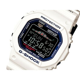カシオ CASIO 腕時計 メンズ レディース ユニセックス 電波 ソーラー ホワイト×ブルーグリーン G-SHOCK G-LIDE 送料無料/込 父の日ギフト