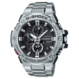 カシオ CASIO 腕時計 メンズ レディース ユニセックス クロノグラフ ソーラー ブラック×シルバー G-SHOCK Gショック 送料無料/込 父の日ギフト