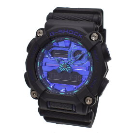 カシオ CASIO 腕時計 メンズ レディース ユニセックス クオーツ アナデジ アナログ ブルー×ブラック G-SHOCK バーチャルブルー Gショック ANALOG-DIGITAL VIRTUAL BLUE Series ジーショック 送料無料/込 父の日ギフト