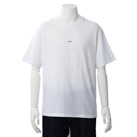 アーペーセー APC Tシャツ カットソー メンズ ワンポイントロゴ 無地 半袖 ホワイト系 Lサイズ T-SHIRT KYLE 送料無料/込 卒業祝入学祝プレゼント