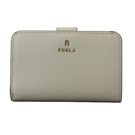 フルラ FURLA 二つ折り財布 ミニ財布 レディース レザー ロゴ シンプル ベージュ系 FURLA CAMELIA M COMPACT WALLET 送料無料/込 母の日ギフト
