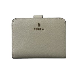 フルラ FURLA 二つ折り財布 ミニ財布 レディース レザー ロゴ シンプル ベージュ系 FURLA CAMELIA S COMPACT WALLET 送料無料/込 父の日ギフト