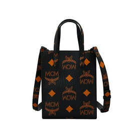 エムシーエム MCM トートバッグ ショルダーバッグ ハンドバッグ レディース 斜めがけ ロゴ 2WAY ブラック系 AREN TOTE MINI 送料無料/込 父の日ギフト