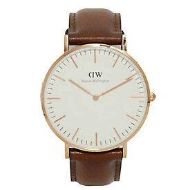 ダニエルウェリントン Daniel Wellington 腕時計 メンズ レディース ユニセックス ホワイト 送料無料/込 卒業祝入学祝プレゼント