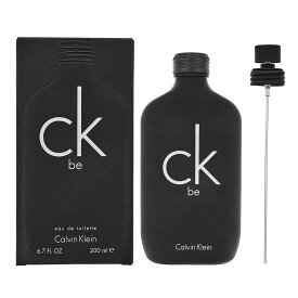カルバンクライン Calvin Klein 香水 フレグランス メンズ オードトワレ 200mL シーケービー ck be 送料無料/込 父の日ギフト