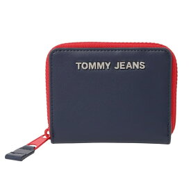 トミーヒルフィガー TOMMY HILFIGER 二つ折り財布 レディース メンズ ユニセックス 無地 ロゴ シンプル Twilight Navy 送料無料/込 父の日ギフト