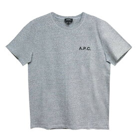 アーペーセー APC Tシャツ カットソー メンズ 半袖 クルーネック ロゴプリント Sサイズ COEOP 送料無料/込 卒業祝入学祝プレゼント