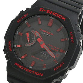 カシオ CASIO 腕時計 メンズ クォーツ クロノグラフ アナデジ ブラック G-SHOCK Gショック 送料無料/込 父の日ギフト