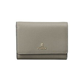 フルラ FURLA 三つ折り財布 ミニ財布 レディース レザー ロゴ 無地 ベージュ系 カメリア FURLA CAMELIA M COMPACT WALLET FLAP 送料無料/込 父の日ギフト