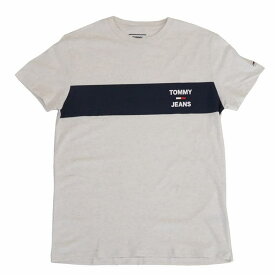 トミーヒルフィガー TOMMY HILFIGER Tシャツ カットソー メンズ 半袖 クルーネック ロゴ Sサイズ 送料無料/込 父の日ギフト