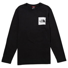 ザノースフェイス THE NORTH FACE カットソー ロングTシャツ ロンT メンズ レディース ユニセックス 長袖 ロングスリーブ クルーネック ブラック Mサイズ 送料無料/込 卒業祝入学祝プレゼント