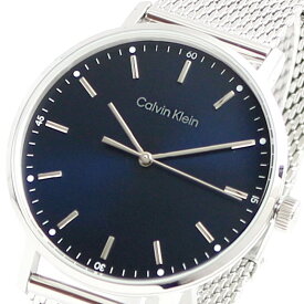 カルバンクライン Calvin Klein 腕時計 メンズ レディース ユニセックス クオーツ アナログ ラウンド ダークネイビー 送料無料/込 父の日ギフト