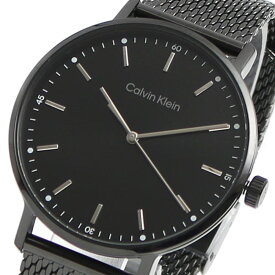 カルバンクライン Calvin Klein 腕時計 メンズ レディース ユニセックス クオーツ アナログ ラウンド ブラック 送料無料/込 卒業祝入学祝プレゼント