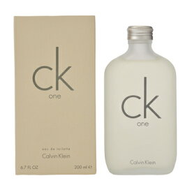 カルバンクライン Calvin Klein 香水 フレグランス レディース メンズ ユニセックス オードトワレ 200mL シーケーワン 送料無料/込 卒業祝入学祝プレゼント