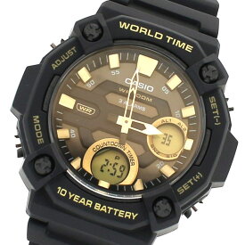 カシオ CASIO 腕時計 メンズ レディース ユニセックス アナデジ アナログ デジタル ブラック STANDARD スタンダード 送料無料/込 父の日ギフト