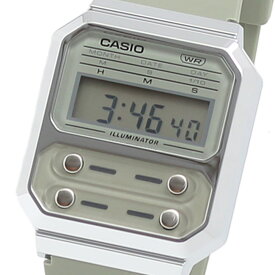カシオ CASIO 腕時計 メンズ レディース ユニセックス デジタル クオーツ クロノグラフ ライトオリーブ 送料無料/込 父の日ギフト