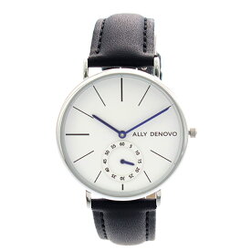 アリーデノヴォ ALLY DENOVO 腕時計 メンズ レディース ユニセックス ホワイト ブラック HERITAGE SMALL 送料無料/込 父の日ギフト