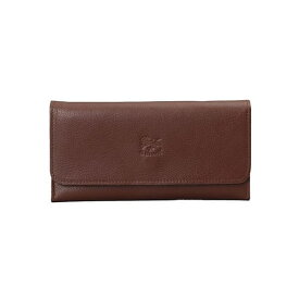 イルビゾンテ IL BISONTE 長財布 ロングウォレット レディース メンズ ユニセックス レザー ロゴ シンプル ブラウン系 CONTINENTAL WALLET CLASSIC 送料無料/込 父の日ギフト