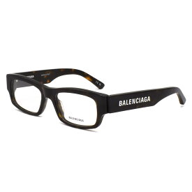 バレンシアガ BALENCIAGA メガネフレーム 眼鏡フレーム 伊達メガネ メンズ スクエア型 ウエリントン スタンダード ハバナ 送料無料/込 父の日ギフト