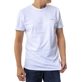 ディーゼル DIESEL Tシャツ3枚セット 3枚組 アンダーウェアー メンズ 半袖 クルーネック ロゴ Mサイズ 送料無料/込 母の日ギフト