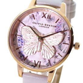 オリビアバートン OLIVIA BURTON 腕時計 レディース ピンク オフホワイト 送料無料/込 卒業祝入学祝プレゼント