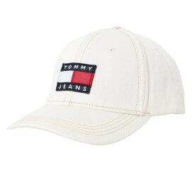 トミーヒルフィガー TOMMY HILFIGER ベースボールキャップ 野球帽子 ストラップバックキャップ メンズ レディース ユニセックス ロゴ WHITE 送料無料/込 父の日ギフト